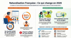 Naturalisation 2026 infographie
